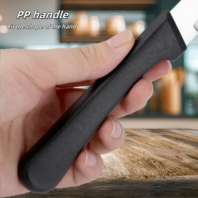 Stainless Steel Steak Knife – Dishwasher Safe Plastic Handle