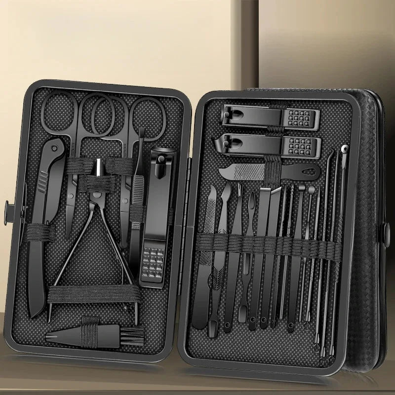 Stainless Steel Nail Clipper Set – 8 to 24 Pcs Travel Kit