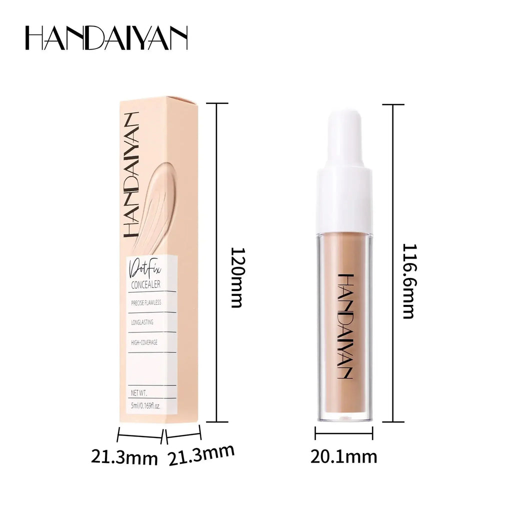 HANDAIYAN 8-Shade Liquid Concealer – Full Coverage & Waterproof