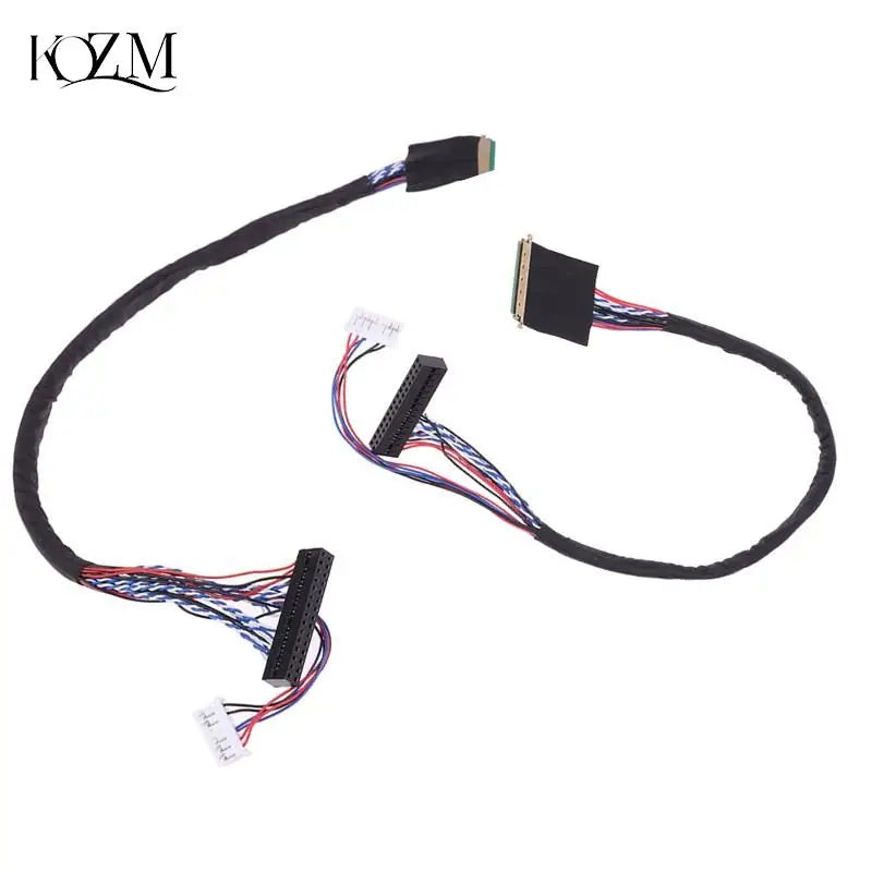 40-Pin LVDS Cable 6-Bit 2-Channel LCD LED Display | 25cm