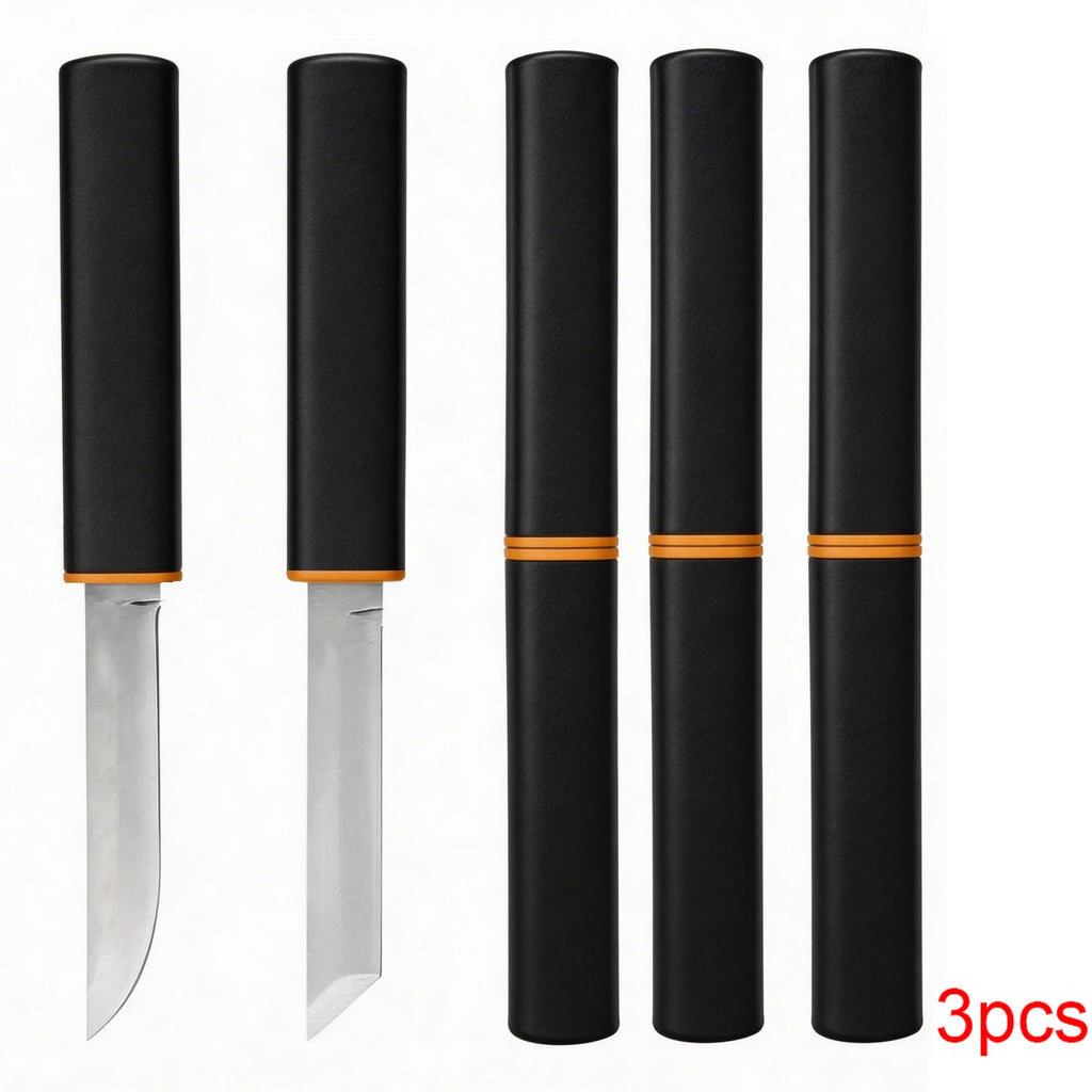 2-in-1 Stainless Steel Utility Knife – Camping, Fishing & BBQ