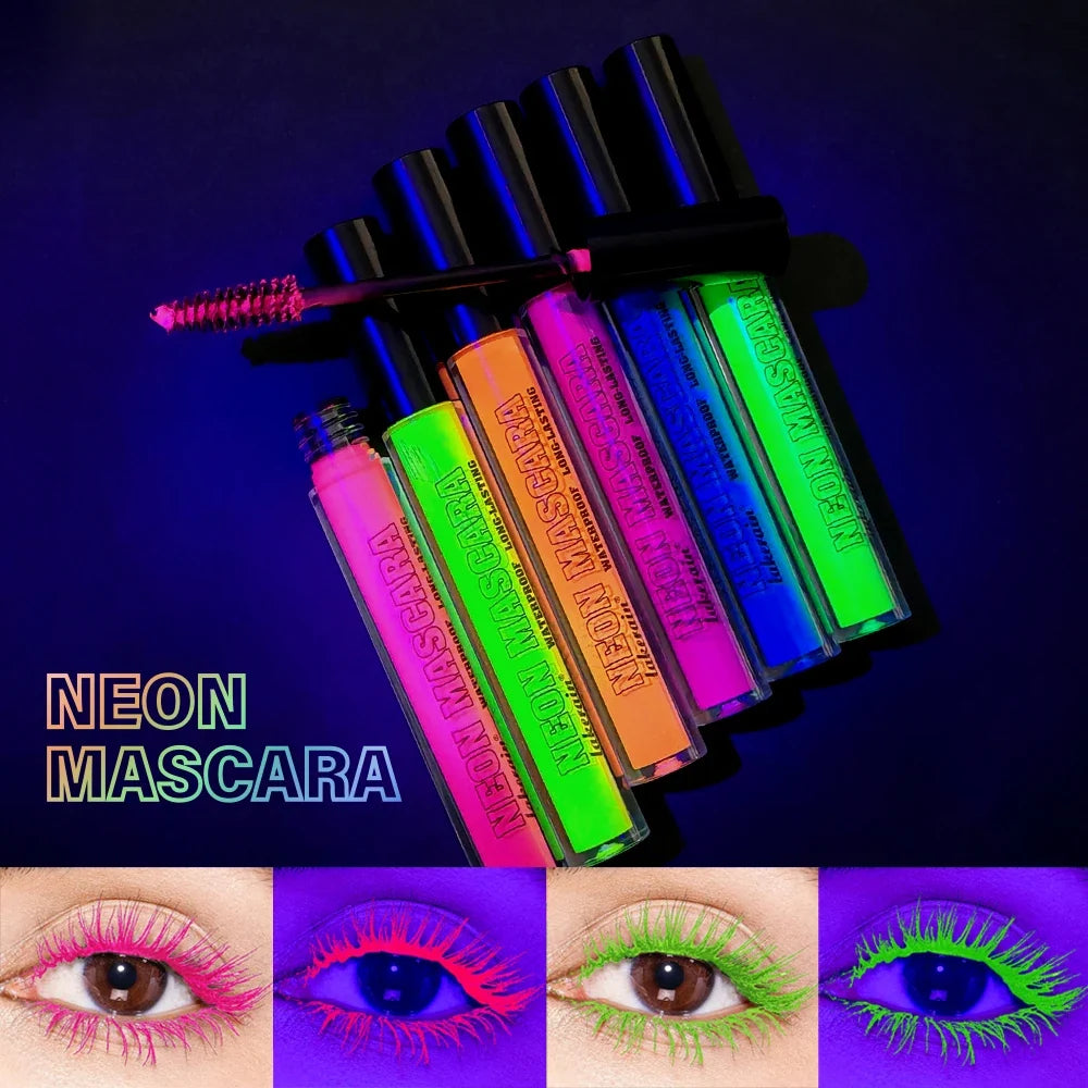 Color Neon Mascara – Waterproof, Long-Lasting Eye Makeup