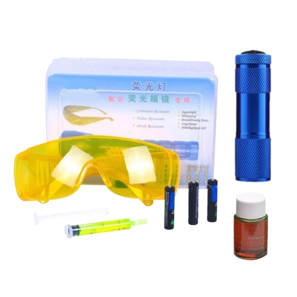 AC Leak Detector Kit – UV Flashlight & Fluorescent Agent