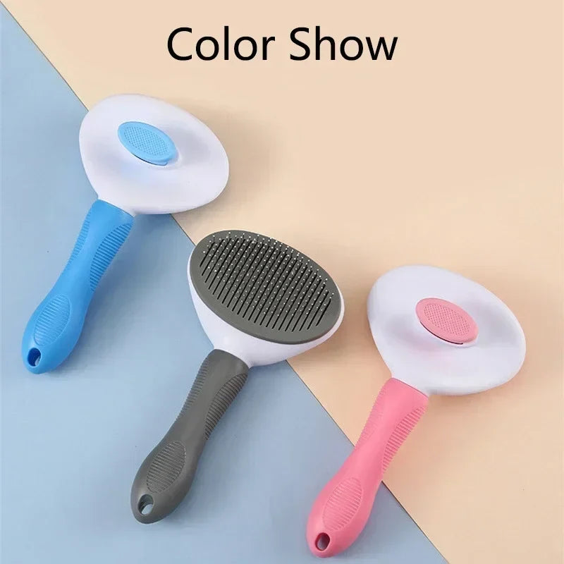 Pet Grooming Comb – Cat & Dog Hair Removal Brush Tool