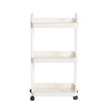 3/4-Tier Rolling Storage Cart with Lockable Wheels | Kitchen & Bath