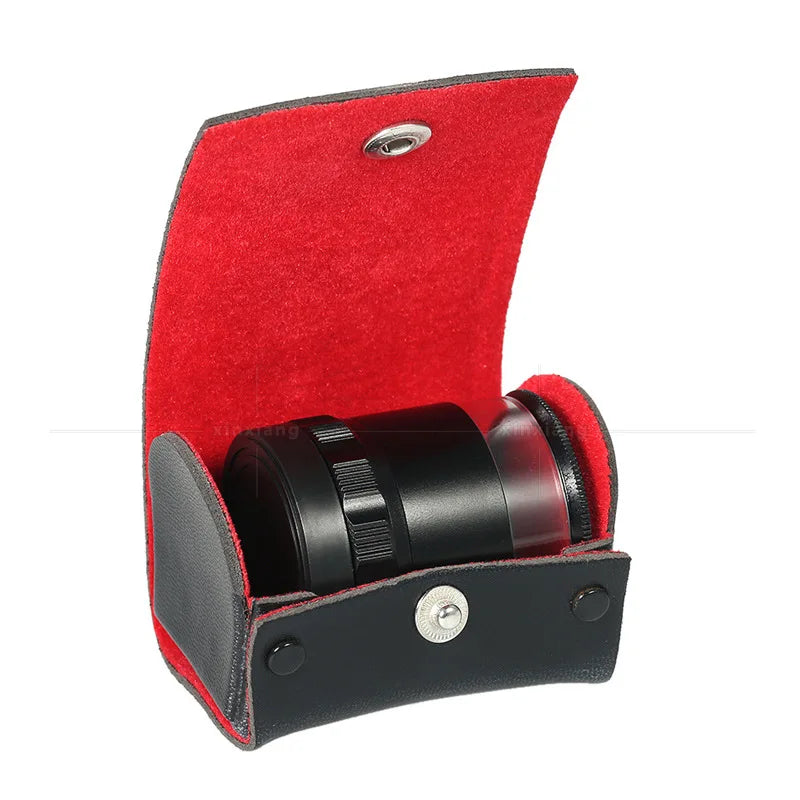 10X LED Magnifier with Scale & Optical Glass – Textile Loupe