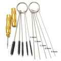 Airbrush Spray Gun Nozzle Cleaning Needle Brush Repair Tool Stainless