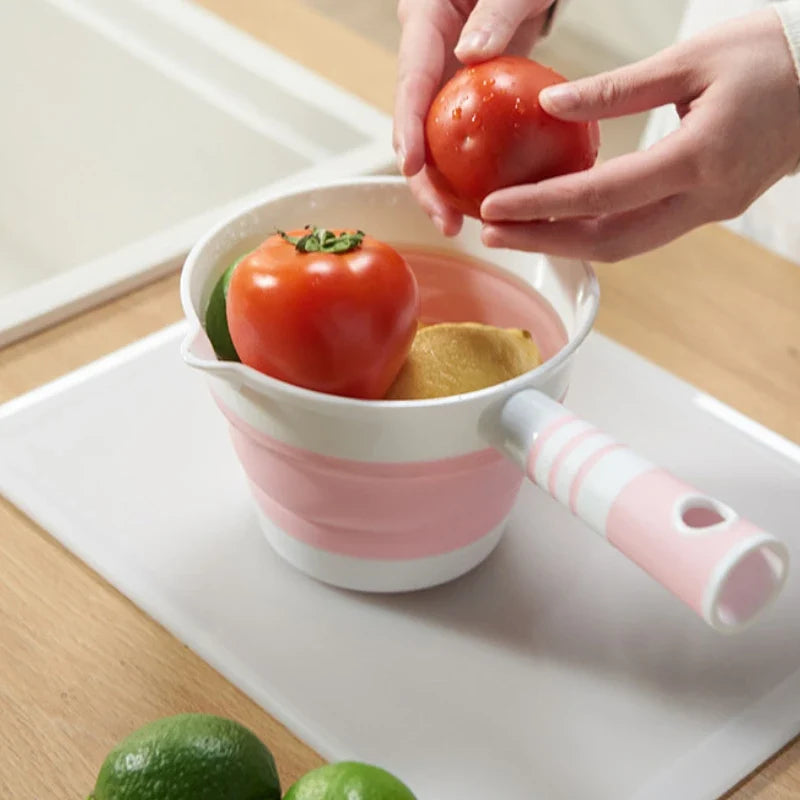 Foldable Water Scoop – Large PP Long Handle Ladle