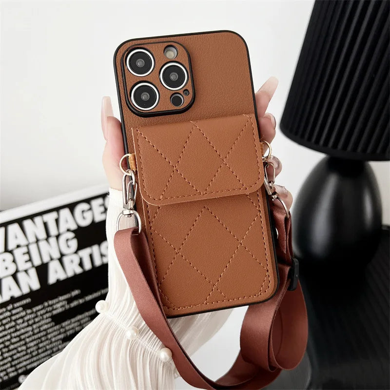 Case Iphone 16pro Max Magsafe Card Wallet Storage 15pro Pocket
