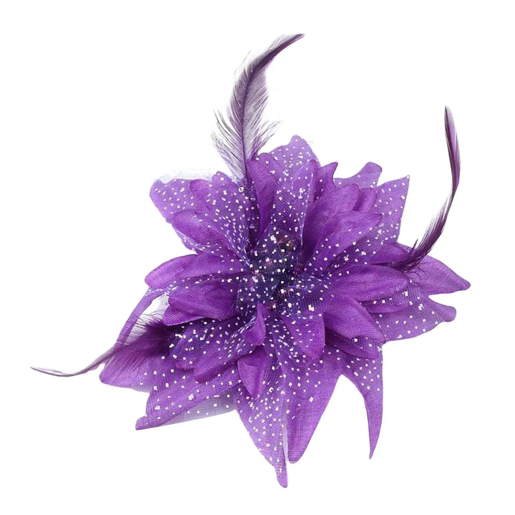 Lily Flower Hair Clip for Wedding, Party & Bridal Events
