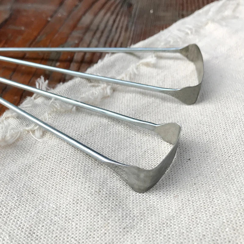 Pottery Fork Trimming Knife – Serrated Ceramic Scraper Tool