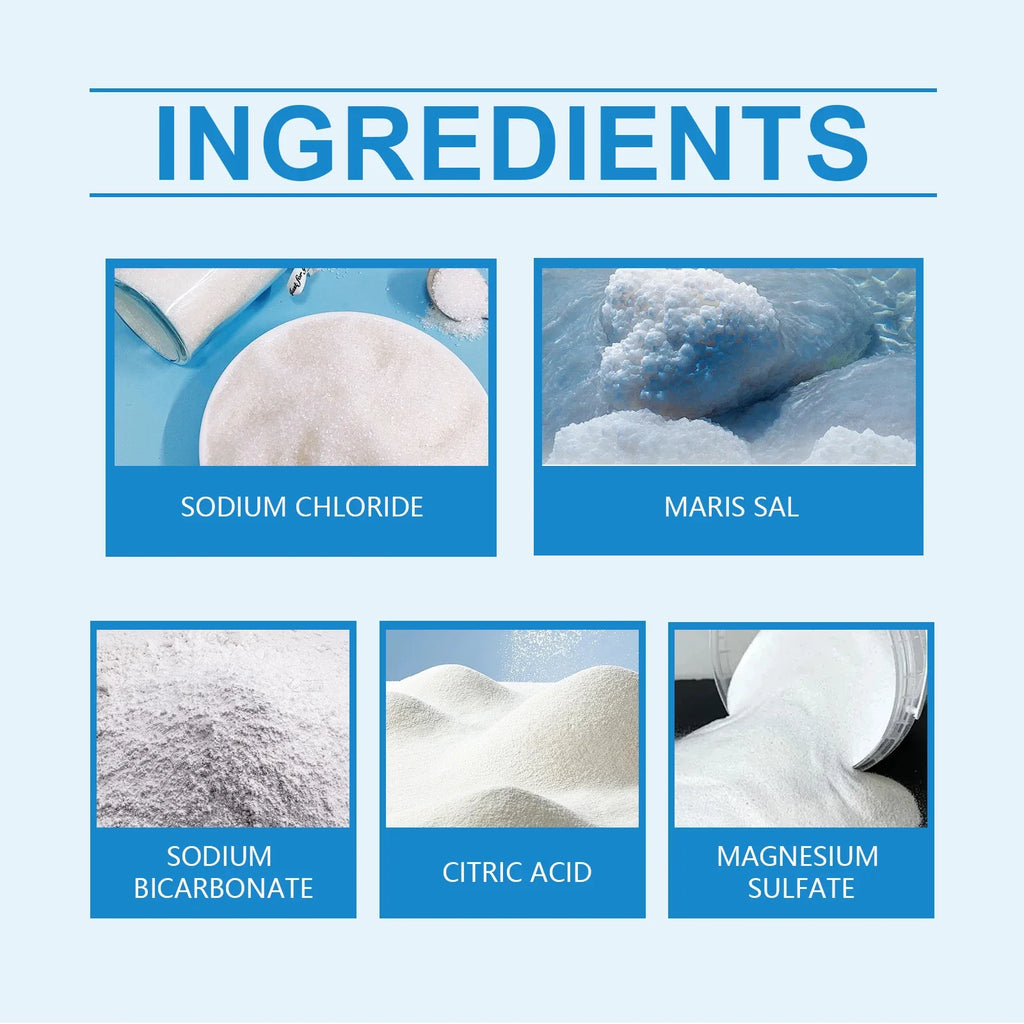 OceAura Epsom Salt Bath Soak – Mineral Exfoliating Bath Crystals