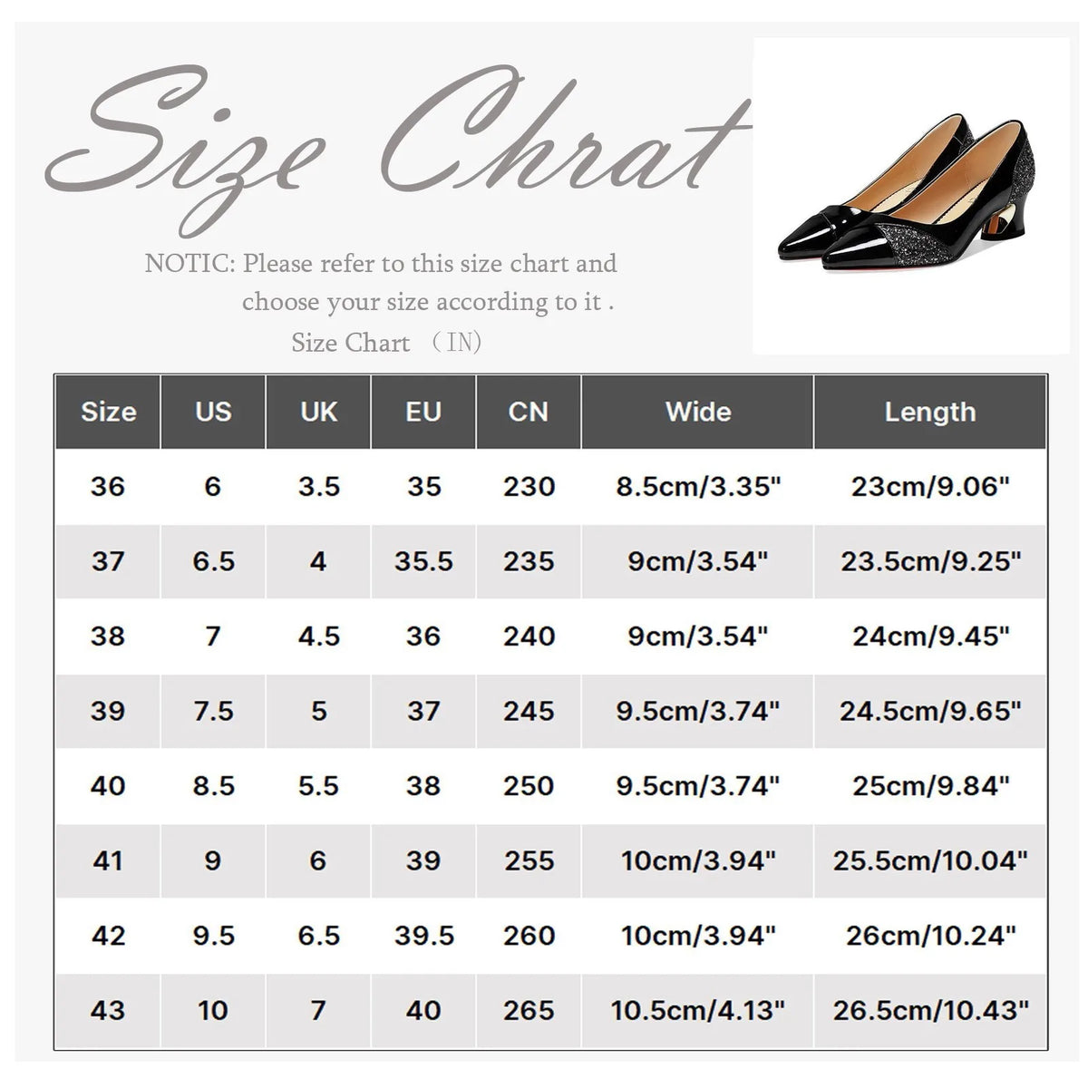 Women's Pointed Toe Pumps 4CM Heel – Elegant Slip-On Shoes