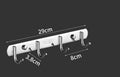 Stainless Steel Hook Hooks Toilet Clothes Kitchen Supplies Hanger
