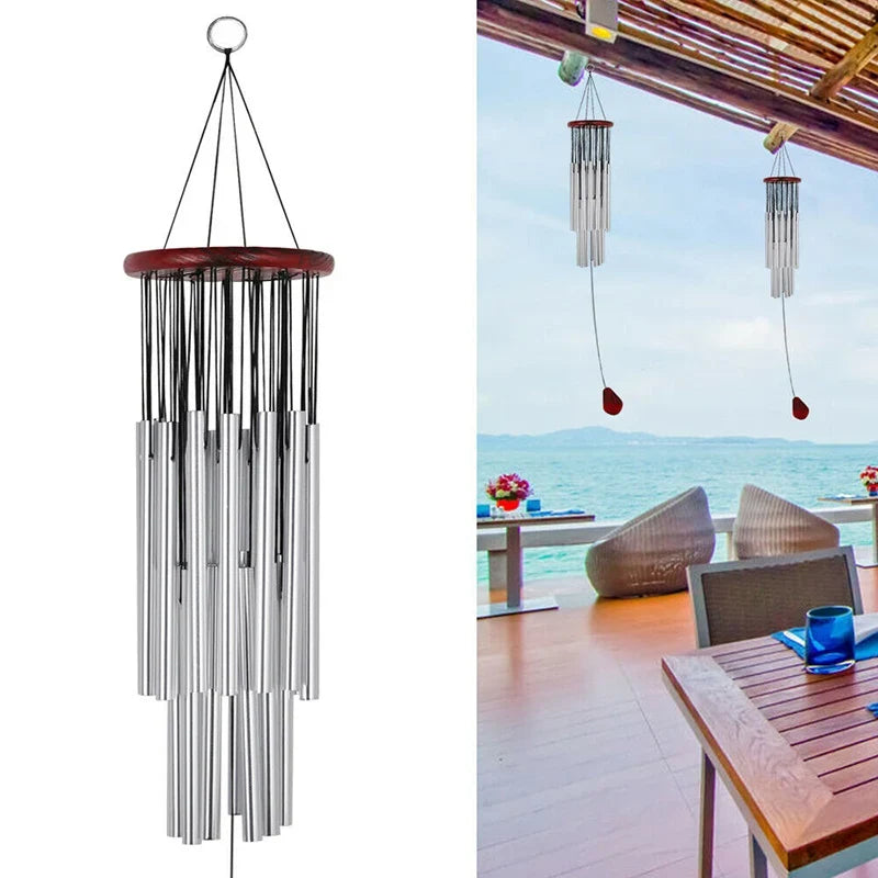 Large Deep Tone Wind Chimes – Outdoor Garden Hanging Ornament