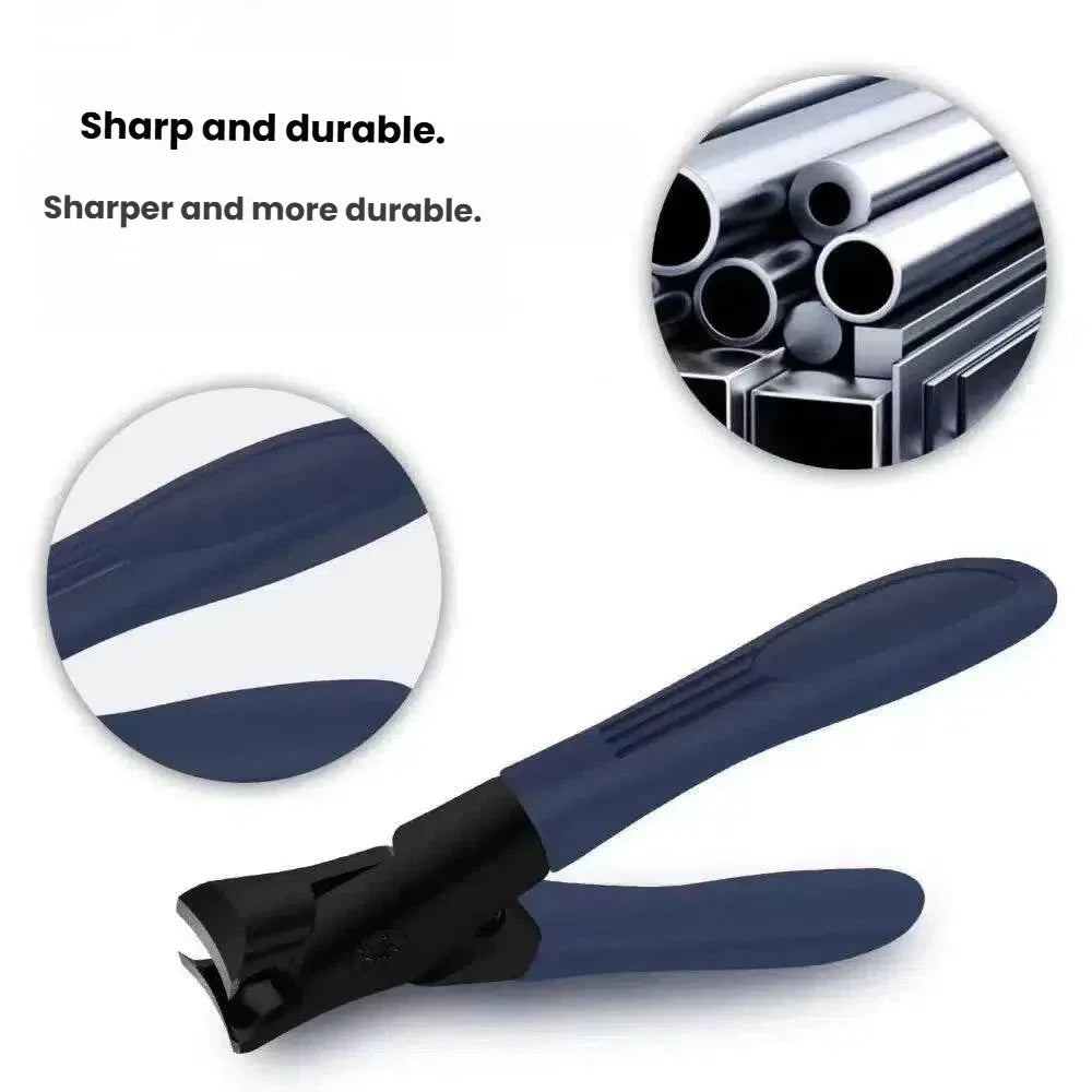 Anti-splash Large Opening Nail Clippers Trimmer Thick Nails Elderly