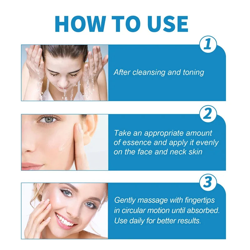 B5 Hyaluronic Acid Serum Facial Anti A-ging W-rinkle Lift Firming