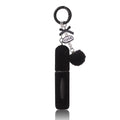 5ml Refillable Perfume Bottle Plush Keychain Travel Atomizer