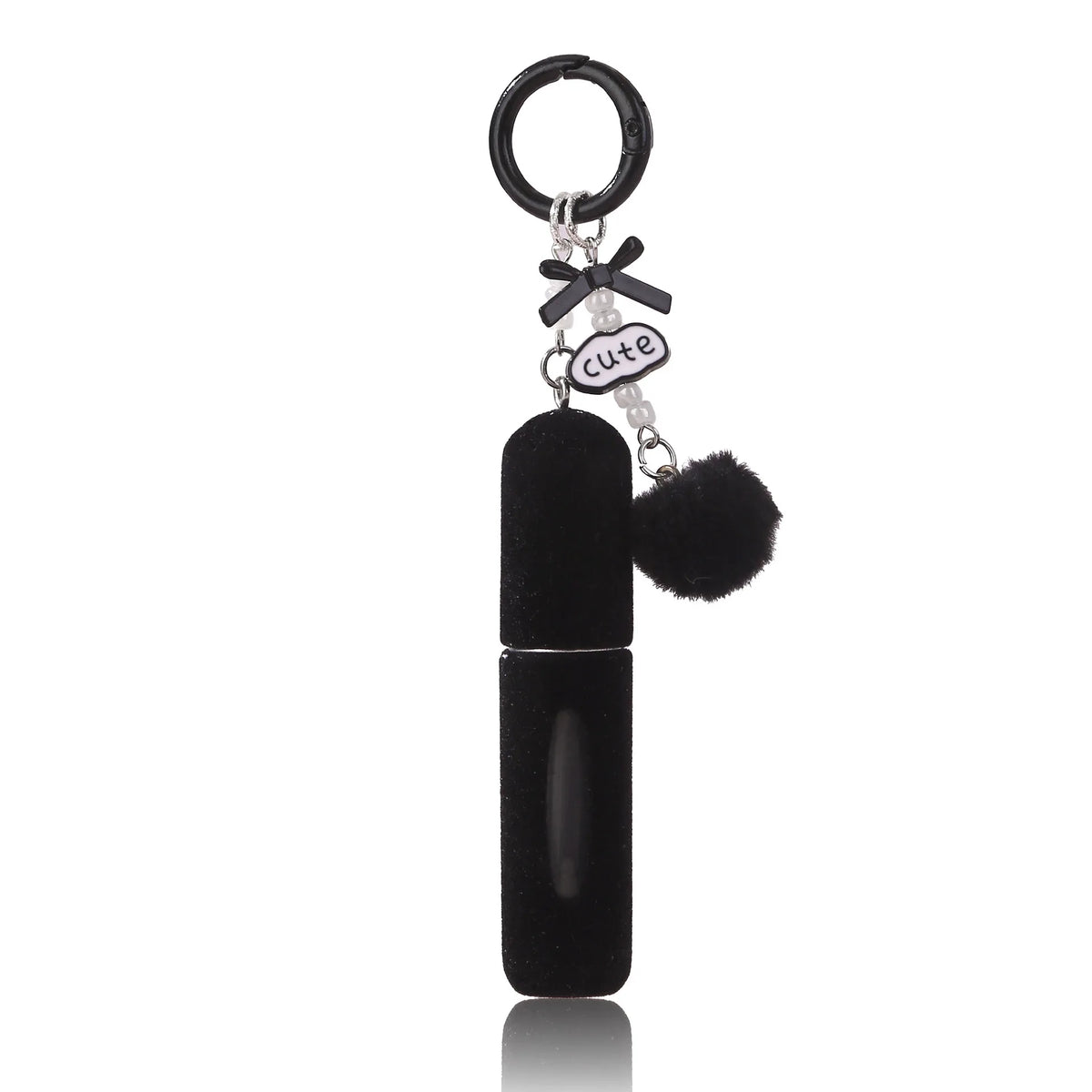 5ml Refillable Perfume Bottle Plush Keychain Travel Atomizer