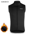 GRSRXX Thermal Fleece Cycling Vest – Windproof MTB Gilet