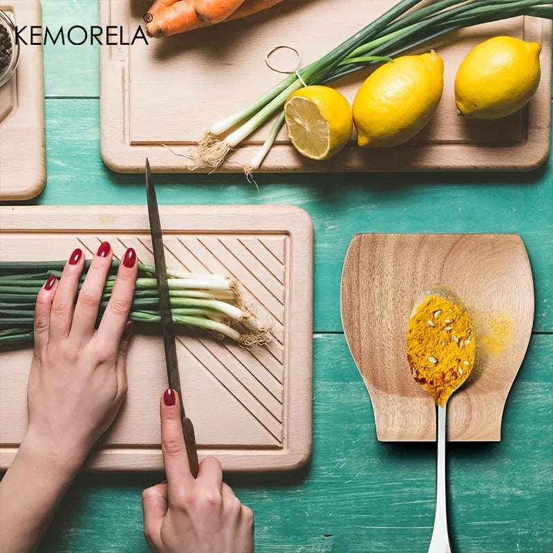 KEMORELA Wooden Spoon Holder Clip – Kitchen Utensil Rest