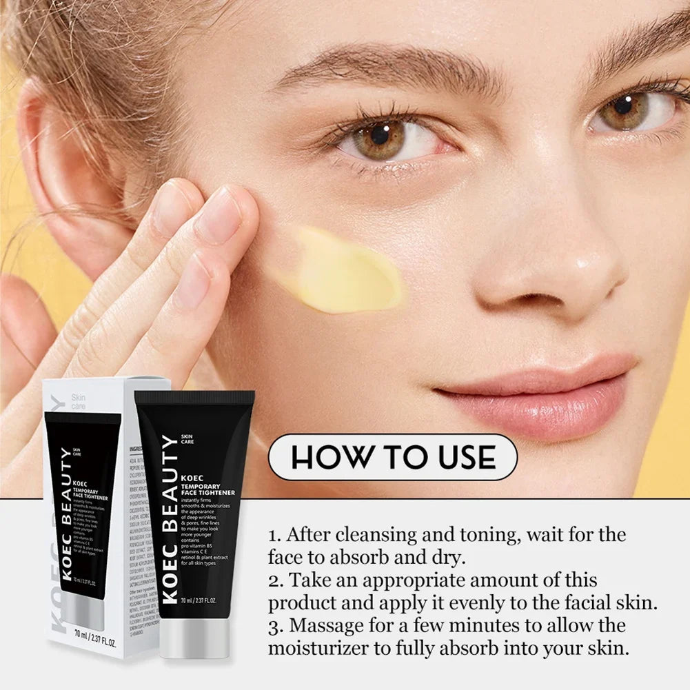 Instant Face Tightening Firming Cream – Smooth Fine Lines