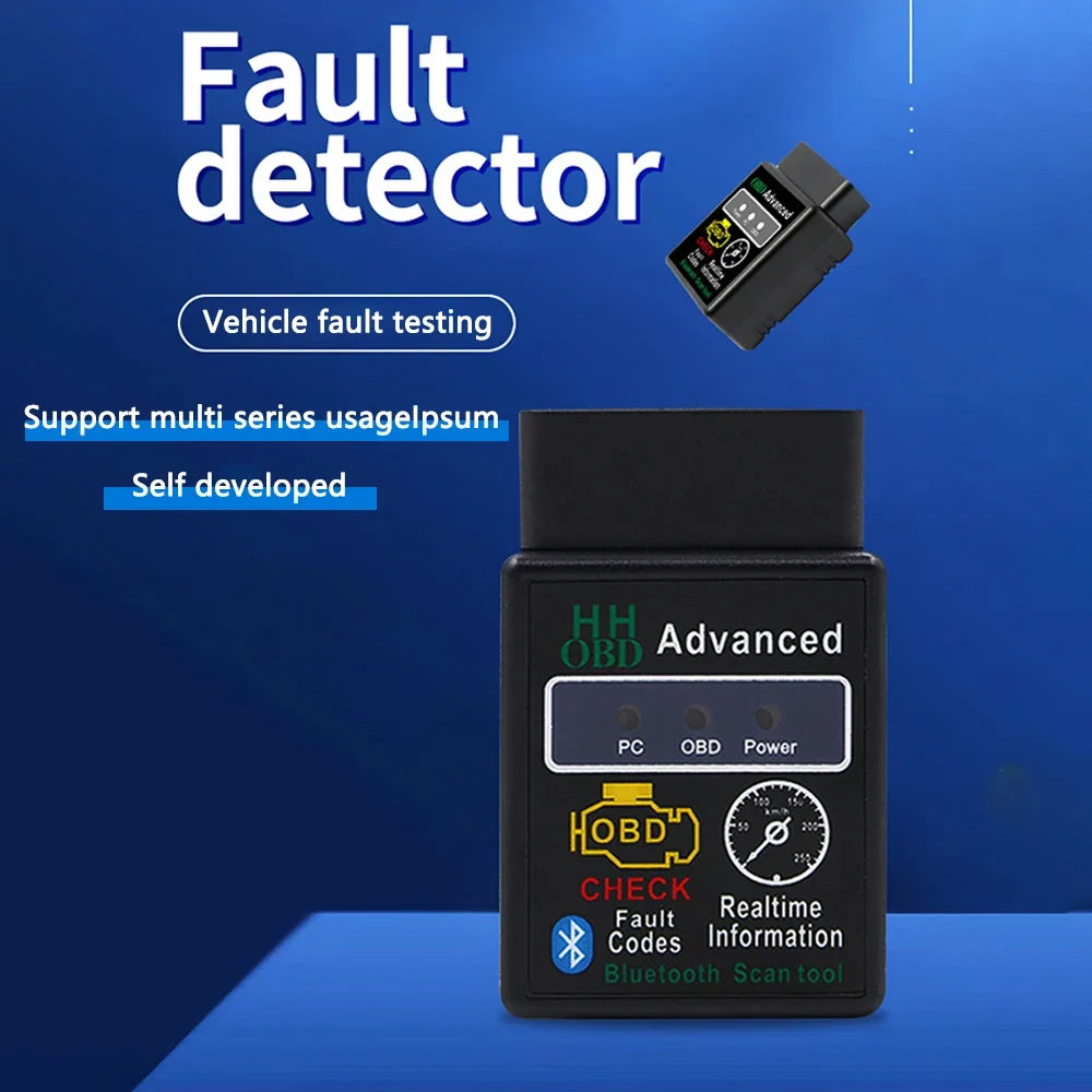 Bluetooth ELM327 OBD2 Scanner – Mini Car Diagnostic Code Reader