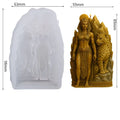 3D Egyptian Queen Leopard Silicone Mold – Candle Soap Resin
