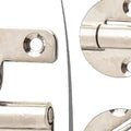 304 Stainless Steel Lift-Off Removable Hinge 37×33mm Silver