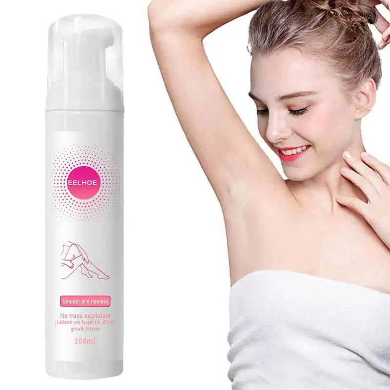 Hair Removal Foam Mousse Spray 30ml & 100ml – Gentle Formula