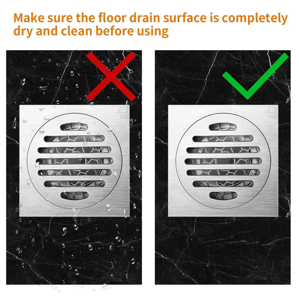 A36T- Disposable Shower Drain Hair Catcher Cover Showers Bathtubs