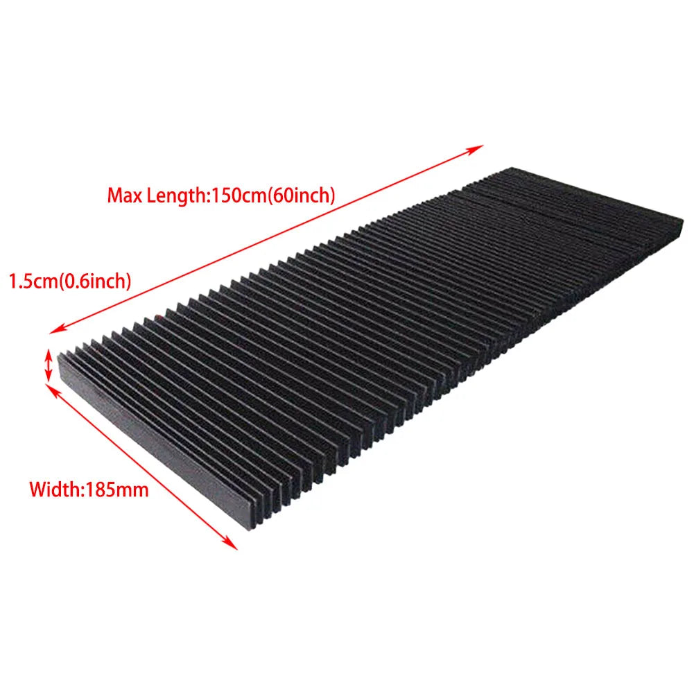 CNC Machine Guard Dust Cloth Dust-proof Waterproof Corrugated Pipe