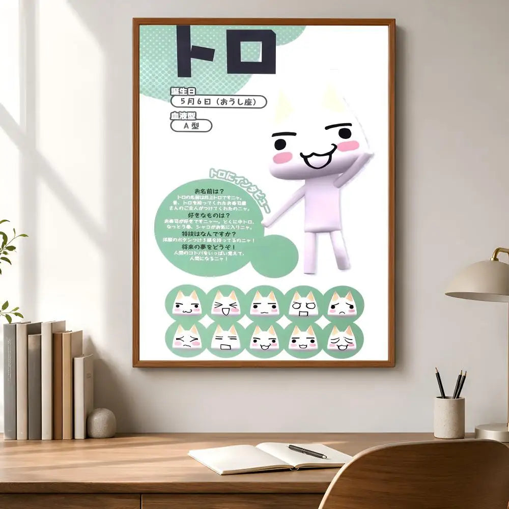 Waterproof PVC Peel-and-Stick HD Wall Poster | T-Toro Art