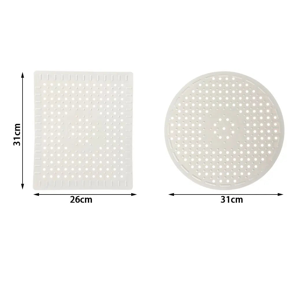 Multifunctional Rubber Sink Mat Non-slip Durable Strainer Drain Mats