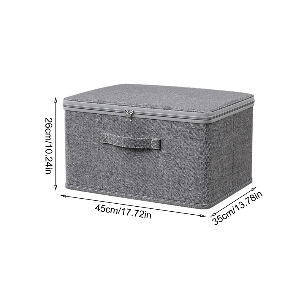 Lockable Odor-Proof Stackable Storage Box with Handle