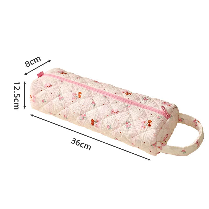 Travel Hair Dryer Storage Bag Handle Dustproof Curler Large Capacity