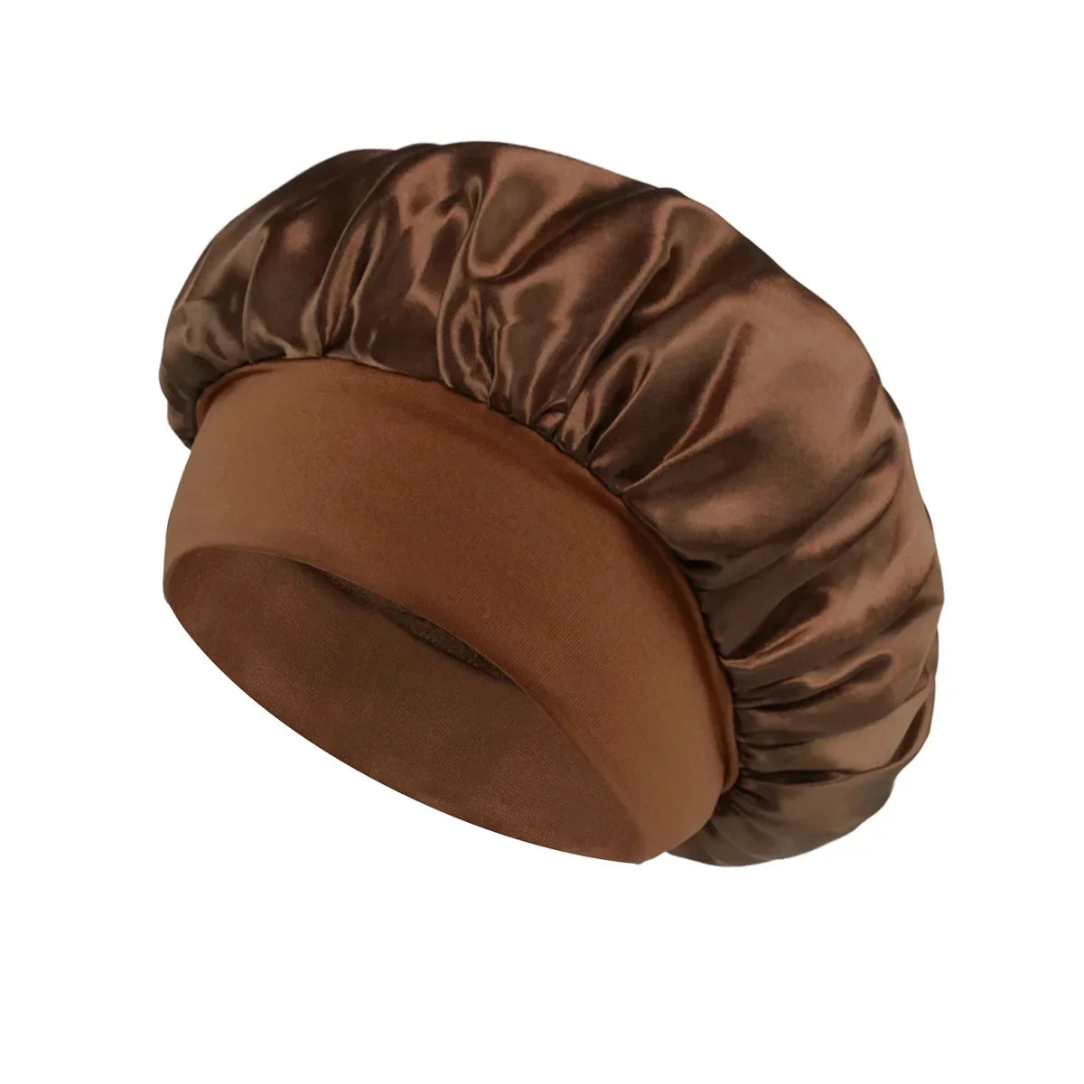 Satin Silk Sleep Bonnet | Large Hair Wrap for Long & Curly Hair