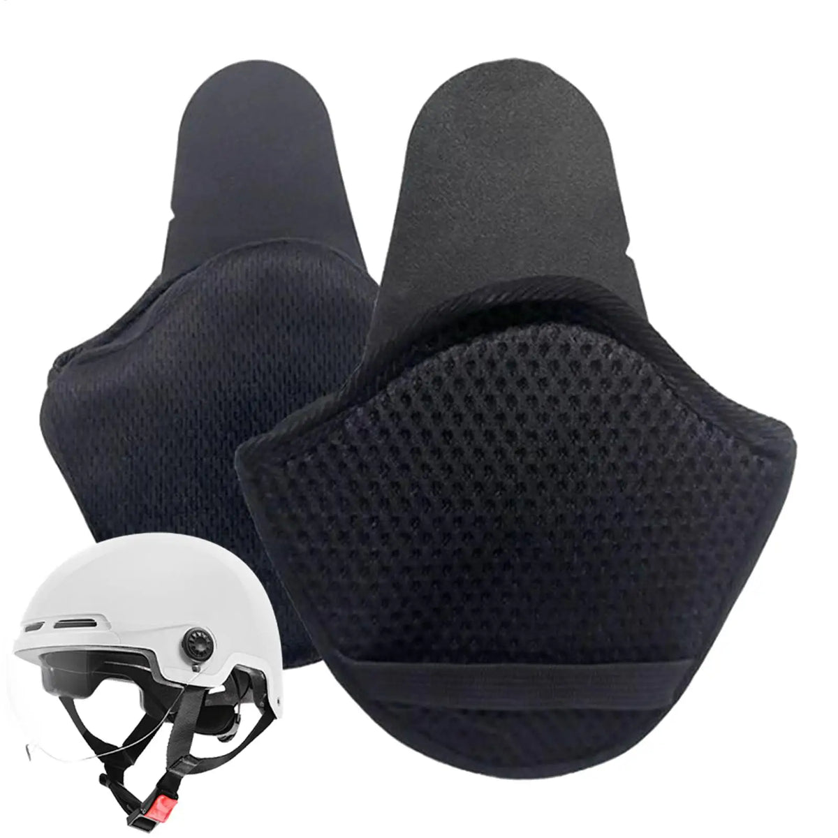 Motorcycle Helmet Earmuffs – Detachable Winter Ear Warmers