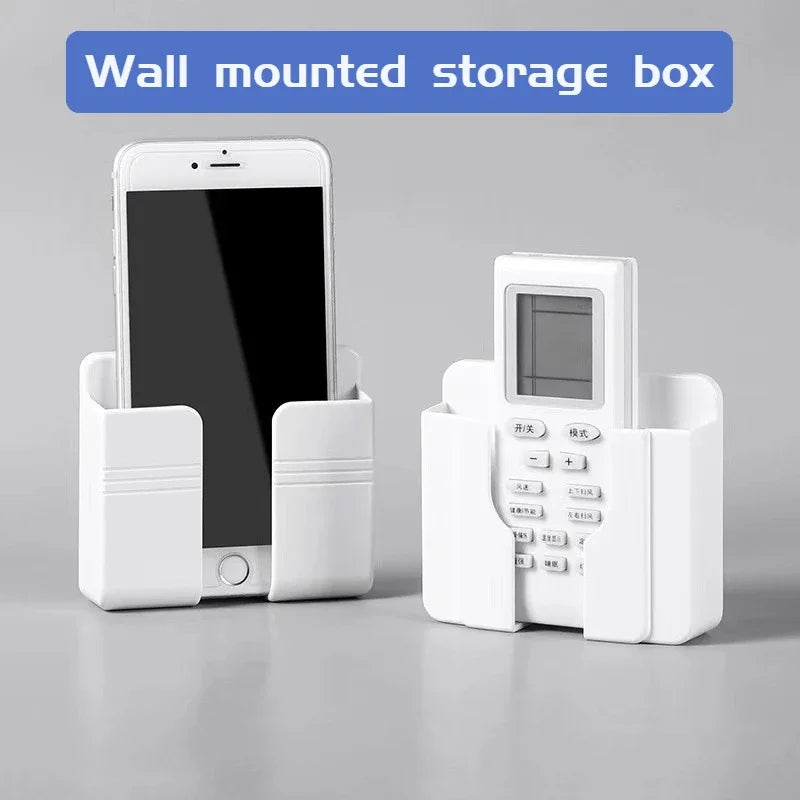 Wall-Mounted Charging Stand & Remote Control Organizer Holder