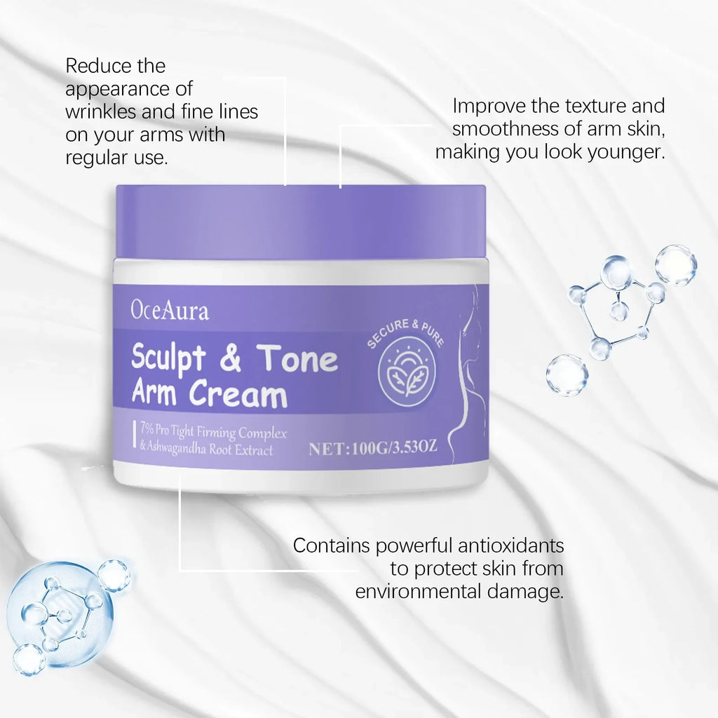 OceAura Firming Arm Cream – Anti-Wrinkle & Skin Brightening