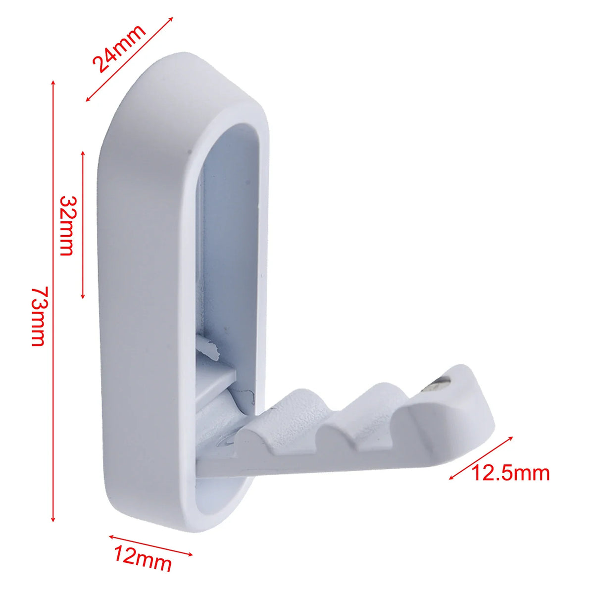 VIBRATITE Folding Wall Hook – Zinc Alloy Towel & Robe Hanger