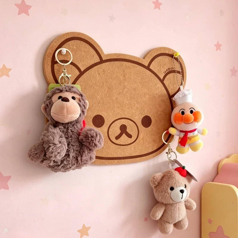 Cartoon Felt Board Home Decor Wall Panel Posters Bear Sticker