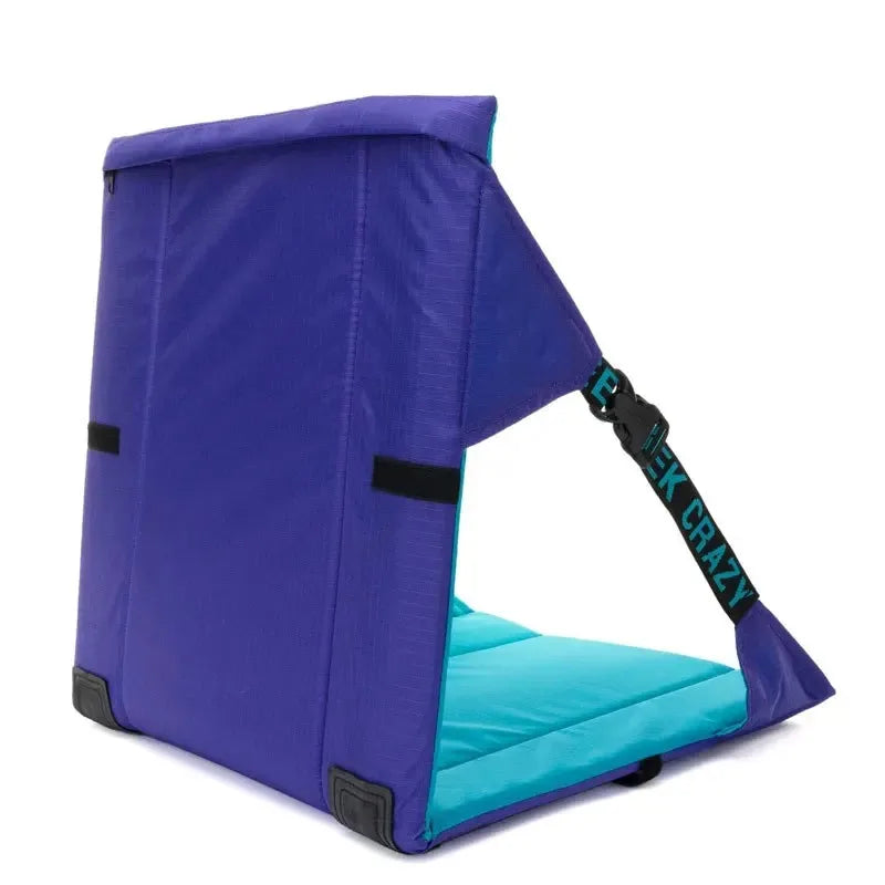 Folding Stadium Seat Chair – Padded Bleacher Cushion & Back