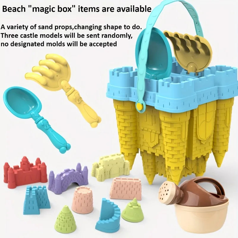 Kids Beach Sand Castle Toy Set – Outdoor Sand Play Tools