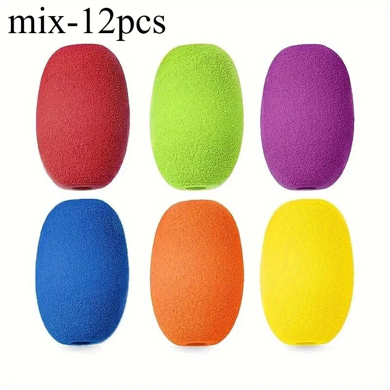 Soft Foam Pen Grip Holders – Non-Slip Ergonomic 6 & 12 Pack