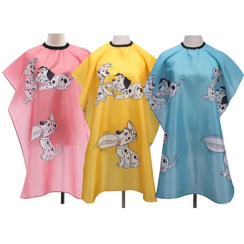 Kids Waterproof Cartoon Hair Cutting Cape | Children's Apron