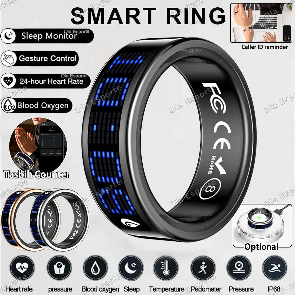 Ola Esporte Smart Ring | Heart Rate, SpO2 & Sleep Monitor