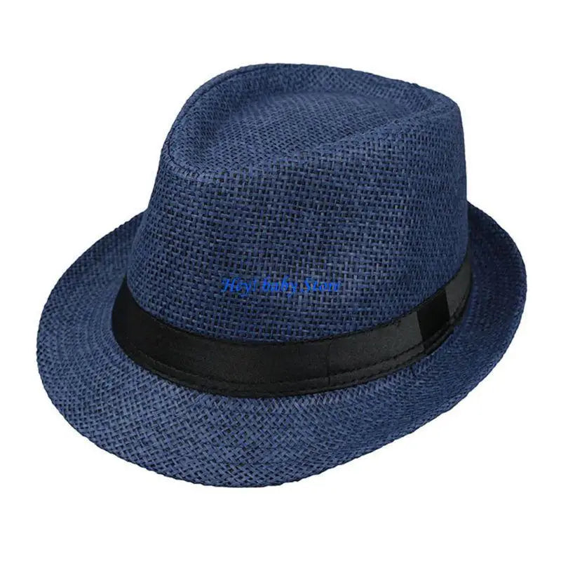Kids Straw Sun Hat | Beach & Outdoor Cap Boys & Girls