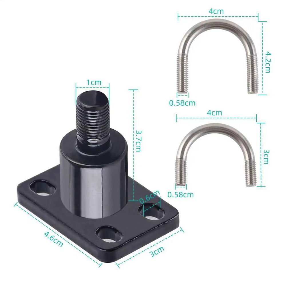 Aluminum Bike Trailer Hitch Coupler – Universal Towing Attachment