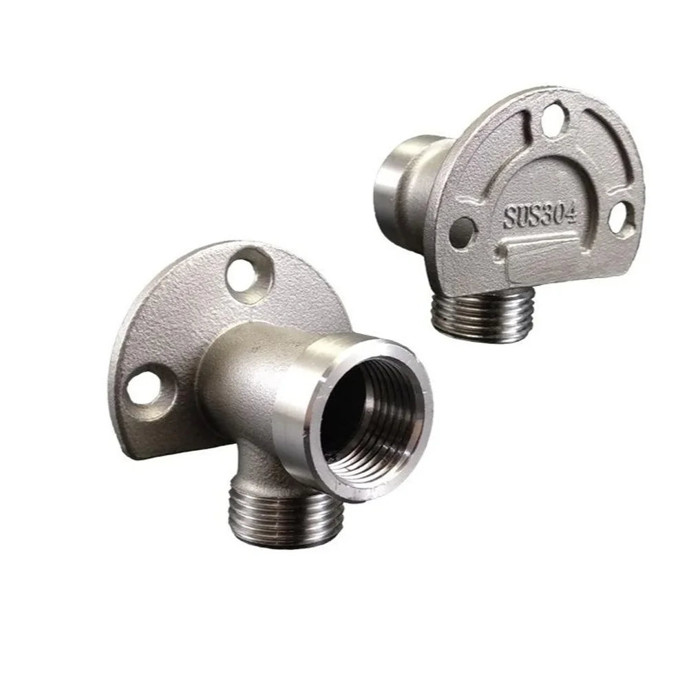 SUS304 Stainless Steel Faucet Fixed Base Wall Mount Bracket